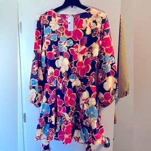 NEVER WORN cute floral pattern dress! 3X